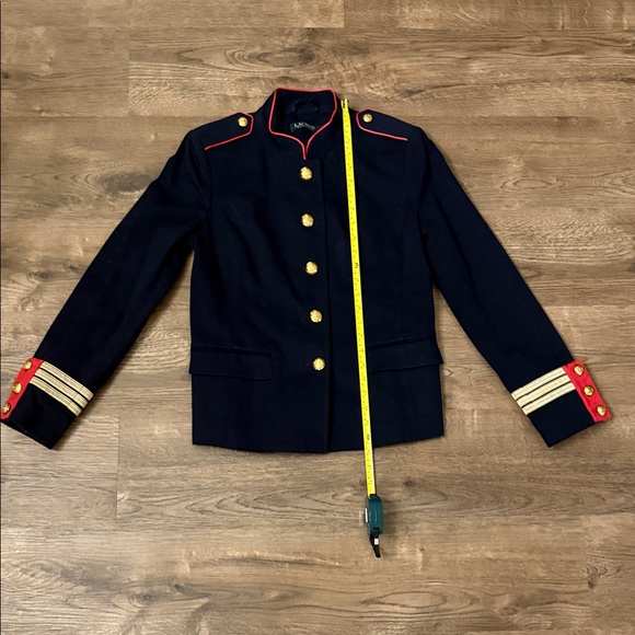 Polo Ralph Lauren Jackets & Blazers - Polo Ralph Lauren The Officers Jacket Navy Blue with Gold and Red Accents Size 8
